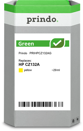 Prindo Green yellow ink cartridge
