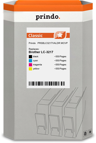 Prindo PRSBLC3217VALDR MCVP multipack black / cyan / magenta / yellow