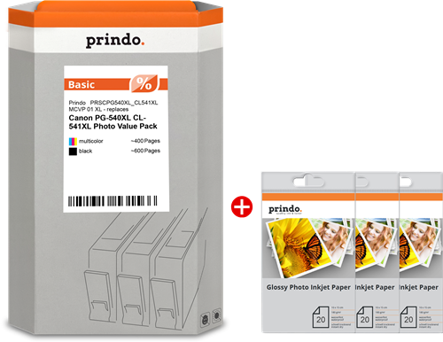 Prindo PRSCPG540XL_CL541XL MCVP 01 black / more colours value pack