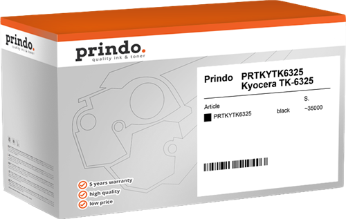 Prindo PRTKYTK6325 black toner