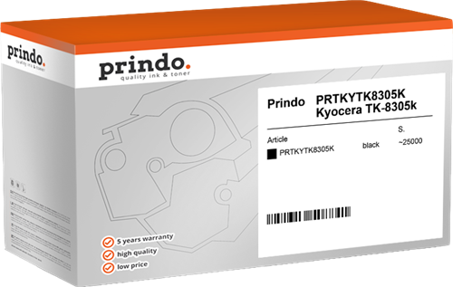 Prindo PRTKYTK8305K black toner