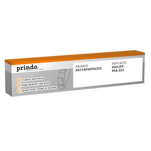 Prindo PRTTRPHPFA322 thermal transfer roll black