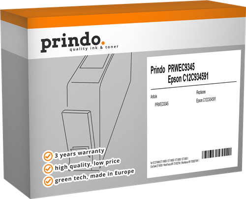 Prindo PRWEC9345 maintenance unit