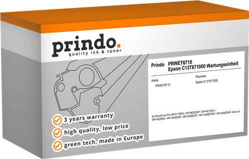 maintenance unit Prindo PRWET6710