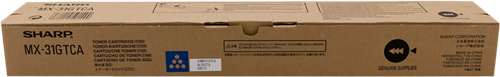 Sharp MX-31GTCA cyan toner