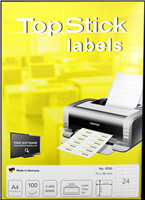 TOP STICK Labels (70x36mm) White