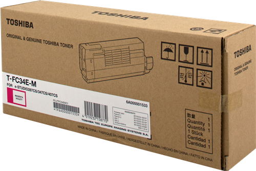 Toshiba T-FC34EM magenta toner