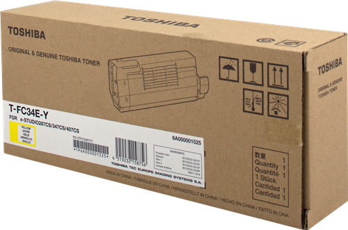 Toshiba T-FC34EY yellow toner