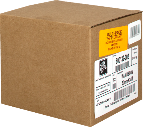 Zebra 800132-002 black ribbon